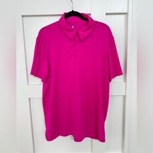 All in Motion Bright Pink Polo Shirt